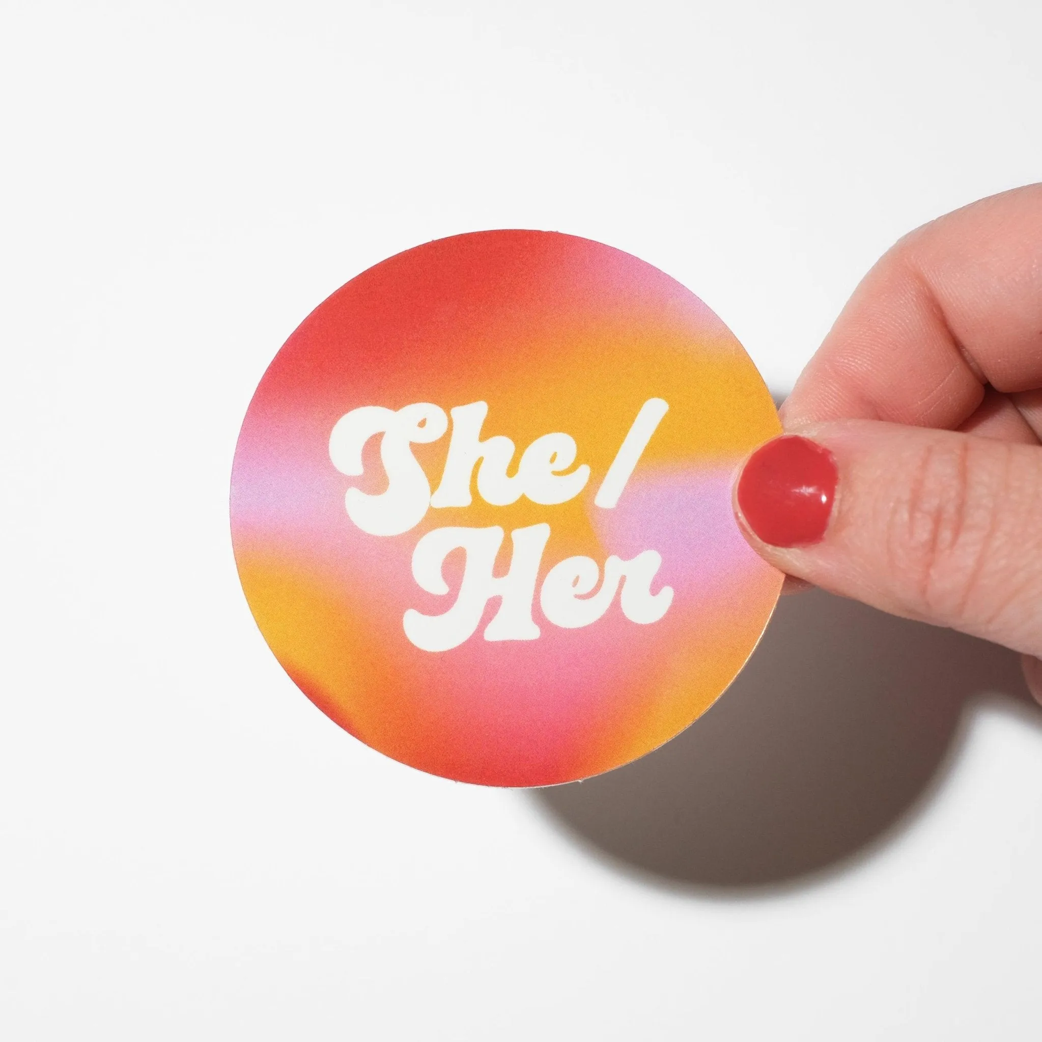 Pronoun Sticker - She/Her