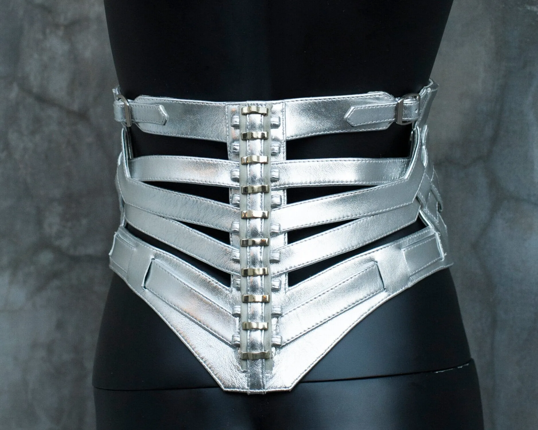 Quartz Leather Corset