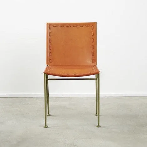 Saddle Leather Dining Chair