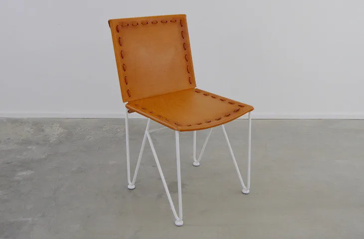 Saddle Leather Dining Chair