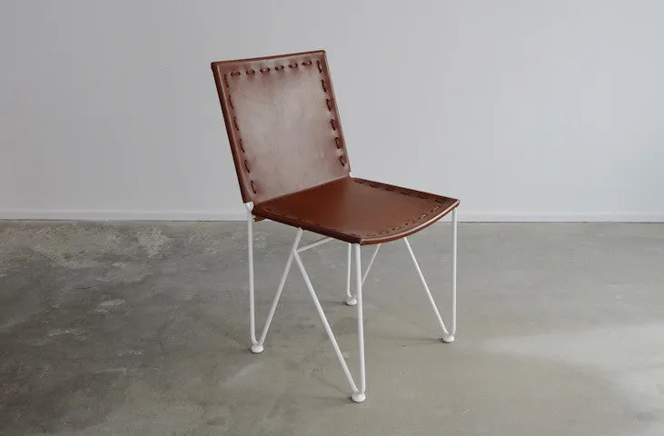 Saddle Leather Dining Chair