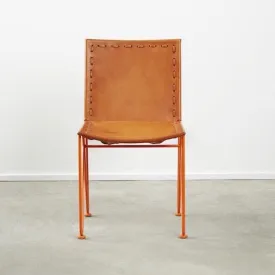 Saddle Leather Dining Chair