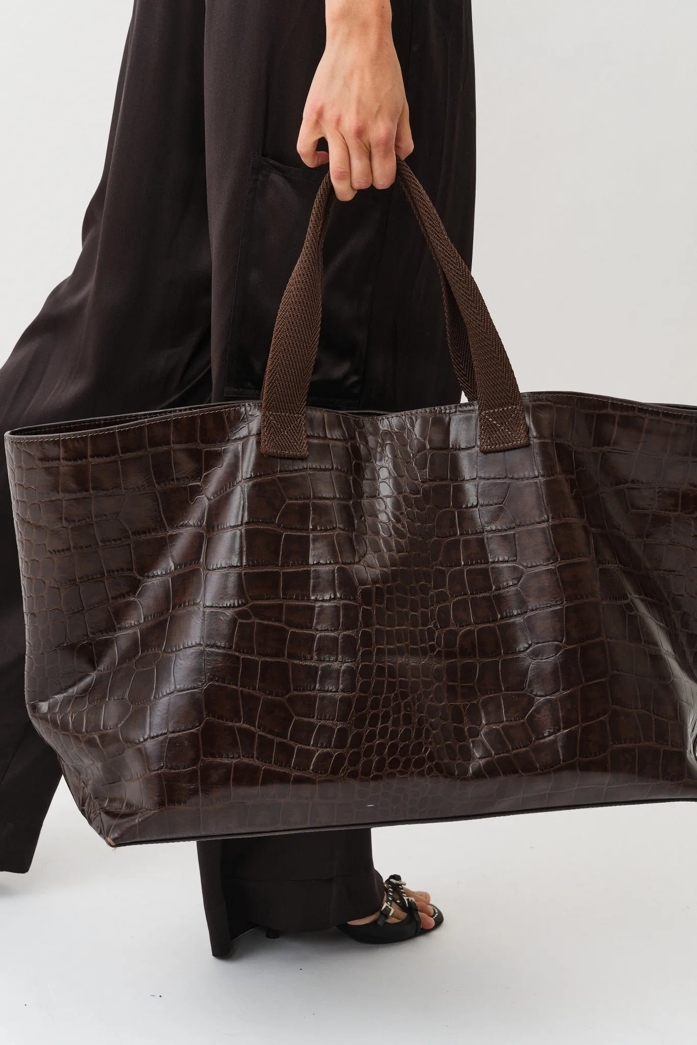 Smidstrup Bag — Brown Croco