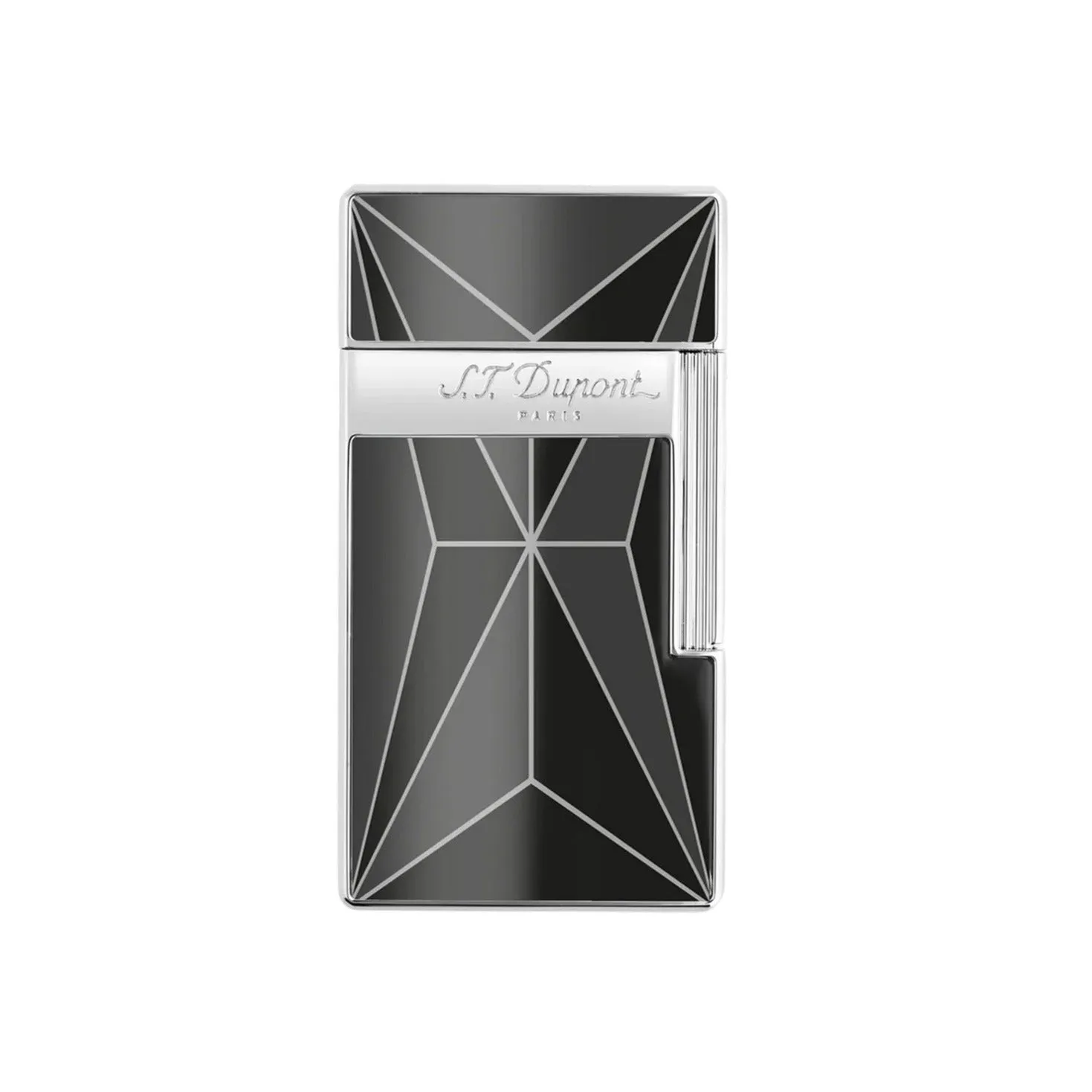 S.T. Dupont Biggy Black/Chrome Fire X Lighter