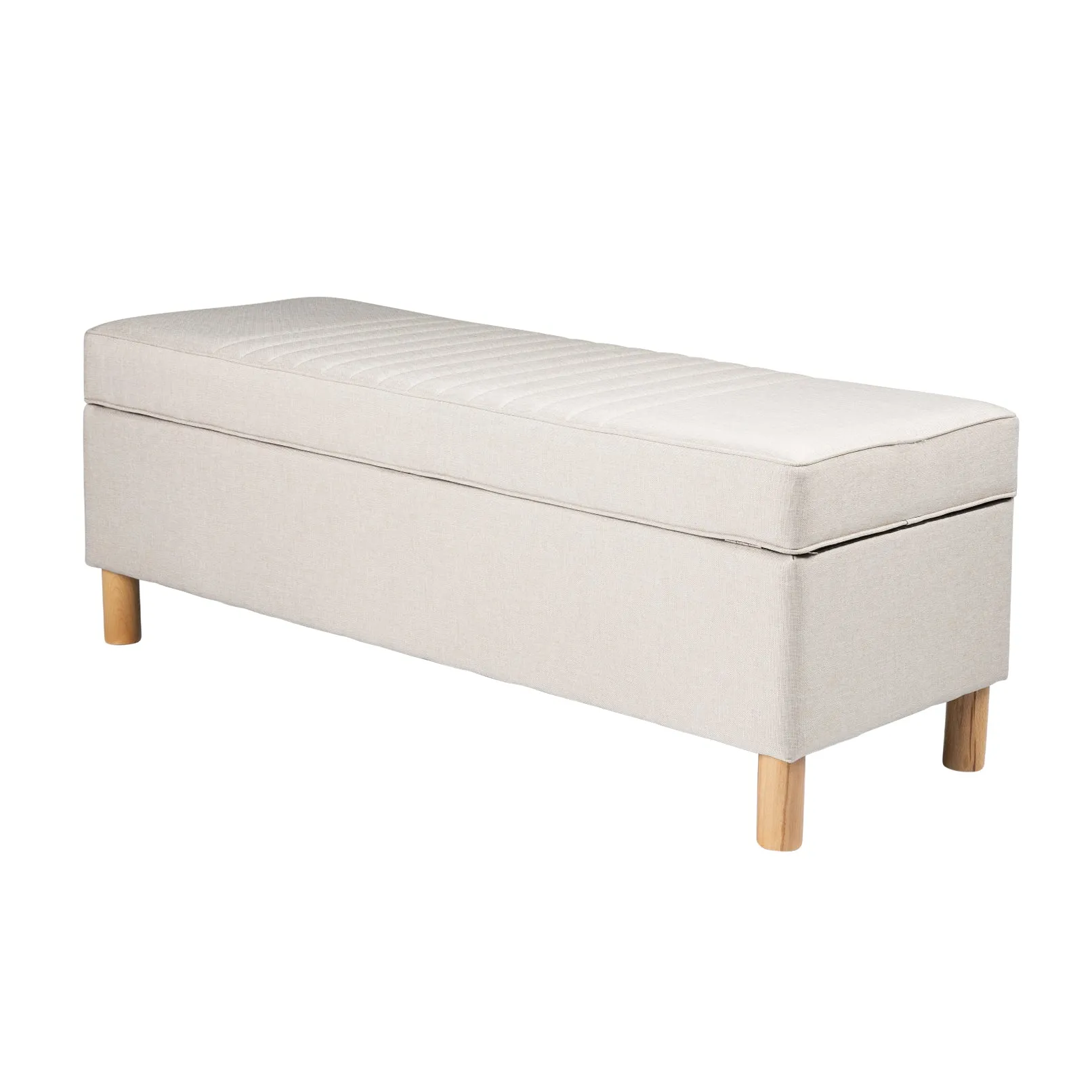 Storage Ottoman - Natural