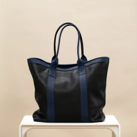 Tall Tote - Pebbled leather