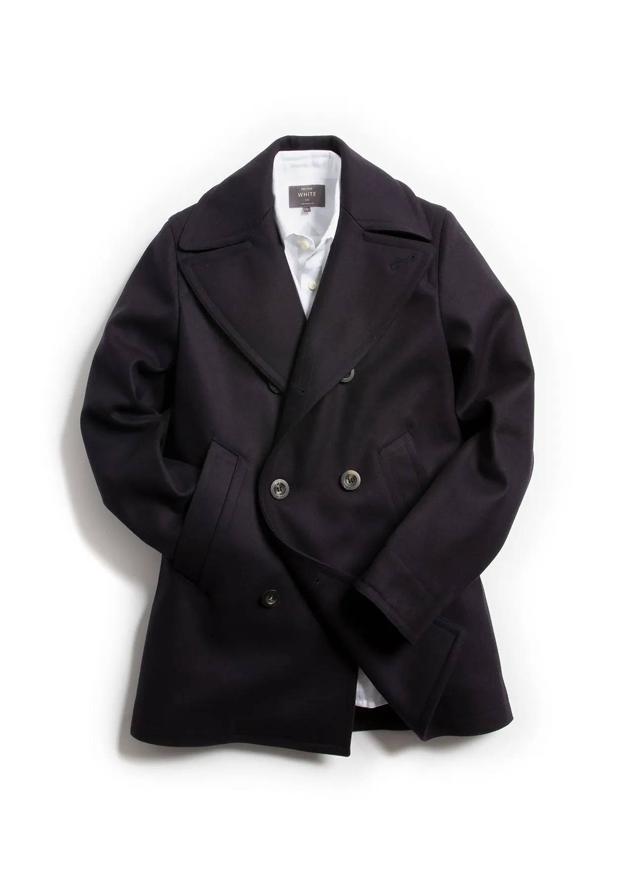 The Manchester Peacoat - Navy