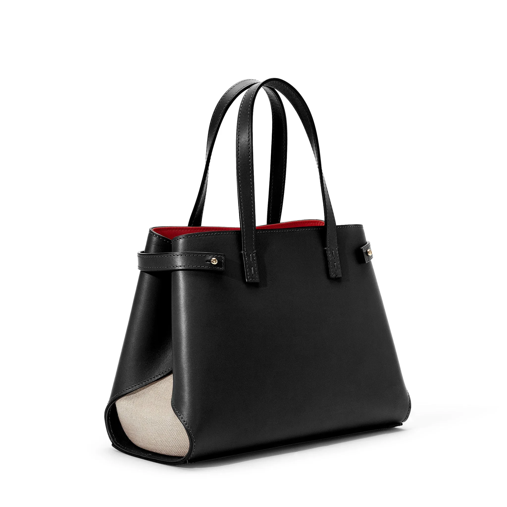 The Sofia Bag - Black/Red