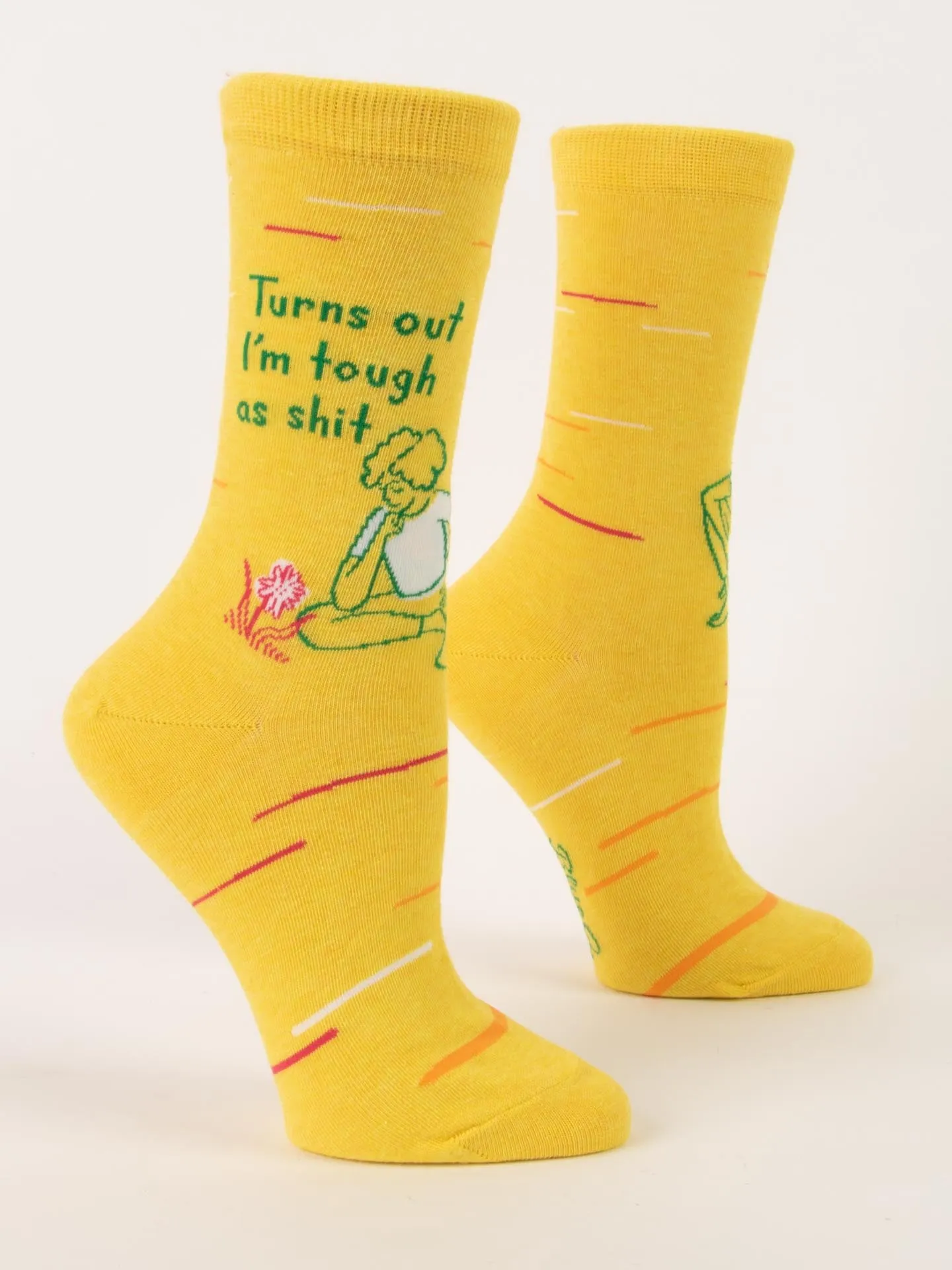 Turns Out I'm Tough As Shit W-Crew Socks