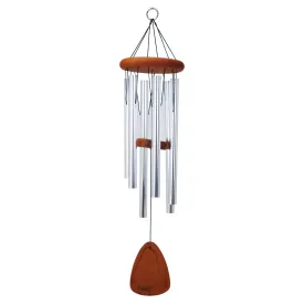 USA Made Windchimes in Silver, 24"